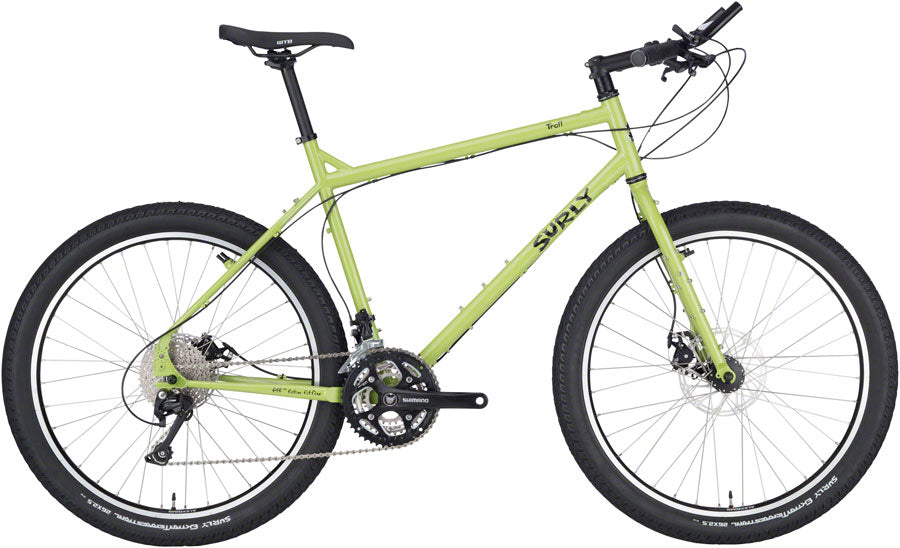 Surly Troll Bike - Pea Lime Pie Soup (26" Steel Soup Small)
