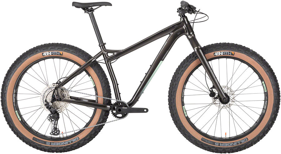Salsa Mukluk Advent X Fat Bike - Black (Tire 26" Aluminum Black Large)
