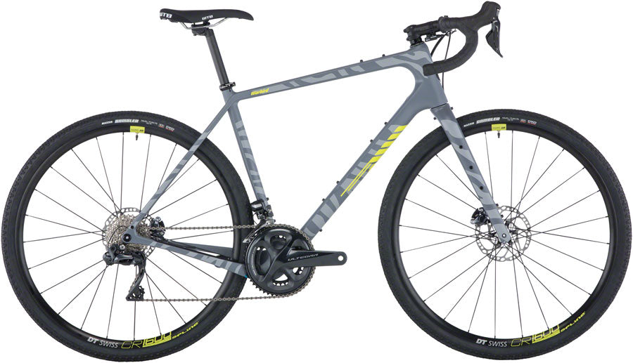 Salsa Warbird Carbon Ultegra Di2 700 Bike - Gray Zebra (700c Carbon Zebra 52.5cm)