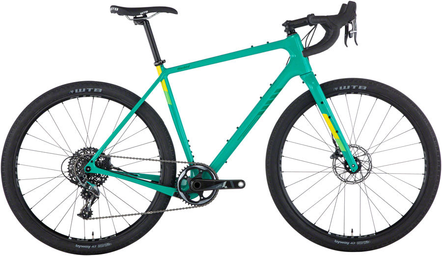 Salsa Warbird Carbon Force 1 650 Bike - Green (650b Carbon Green 57.5cm)