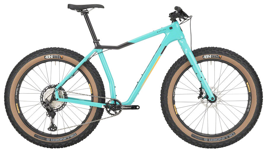 Salsa Mukluk Carbon XT Fat Bike - Teal (26" Carbon Teal X-Small)