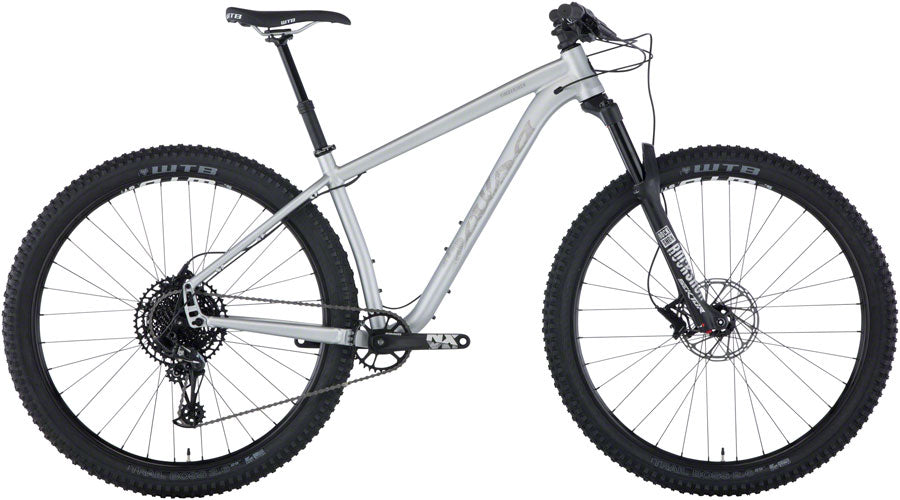 Salsa Timberjack NX Eagle 29 Bike - Silver (29" Aluminum Silver X-Large)