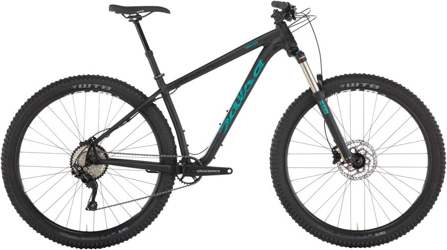 Salsa Timberjack Deore 29 Bike - Black (29" Aluminum Black Small)