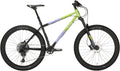 All-City Electric Queen Bike - Blue/Lime Splatter (27.5" Steel Splatter Large)