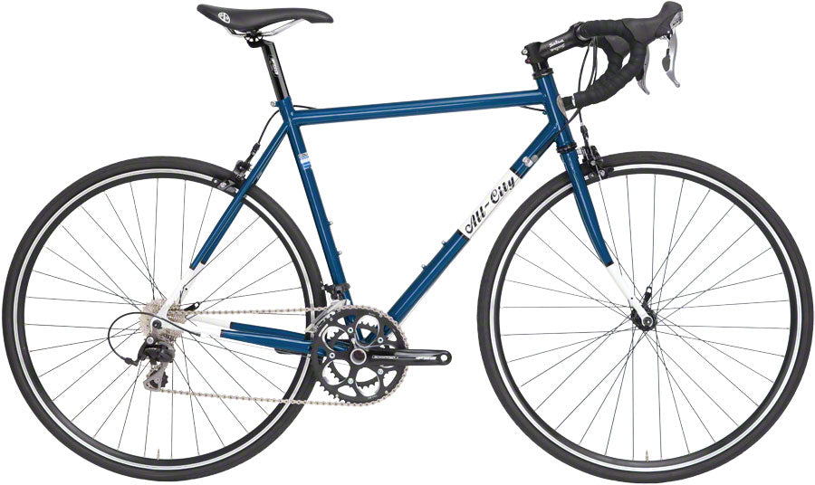 All-City Mr. Pink (49cm ZONA Bike Blue/White 10-speed)