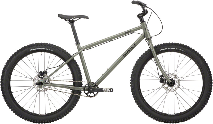 Surly Lowside Bike - Stray Hair Gray (26" Steel Gray X-Large)