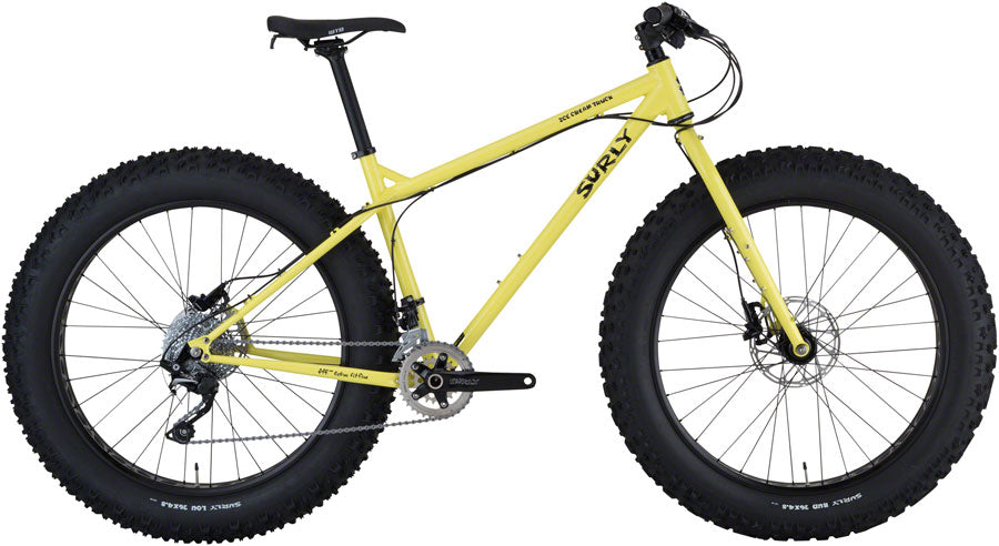 Surly Ice Cream Truck Banana Candy Yellow (Fat Bike - 26" Steel Yellow X-Large)