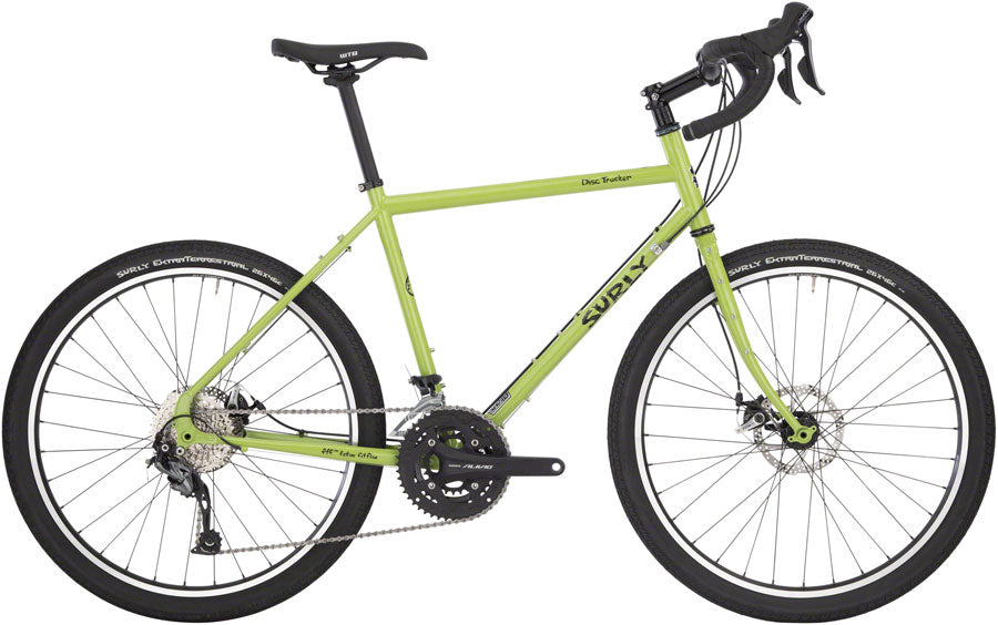Surly Disc Trucker Bike - Pea Lime Soup 26 (26" Steel Soup 56cm)