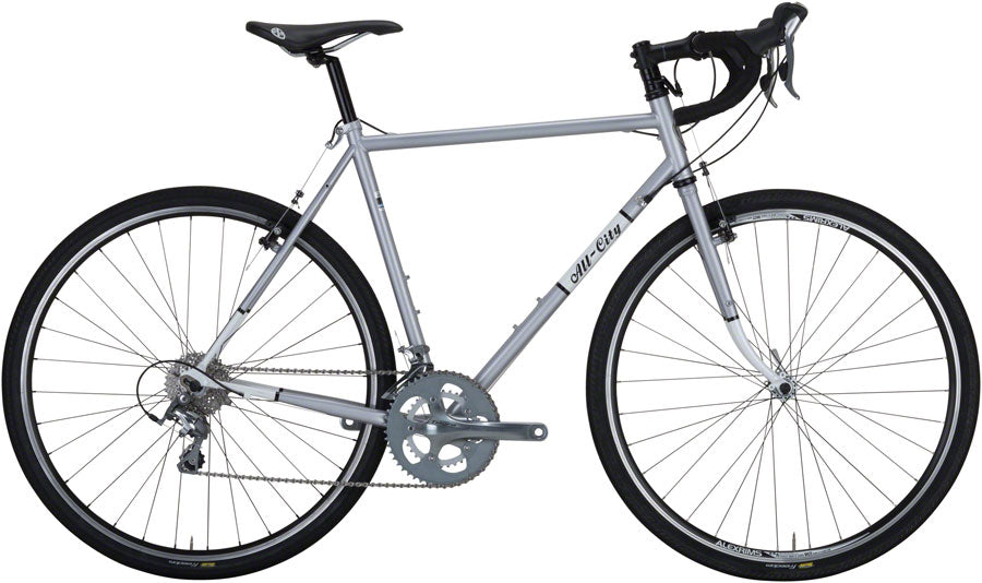 All-City Space Horse Silver (55cm Spacehorse Cantilever Bike Silver/White)