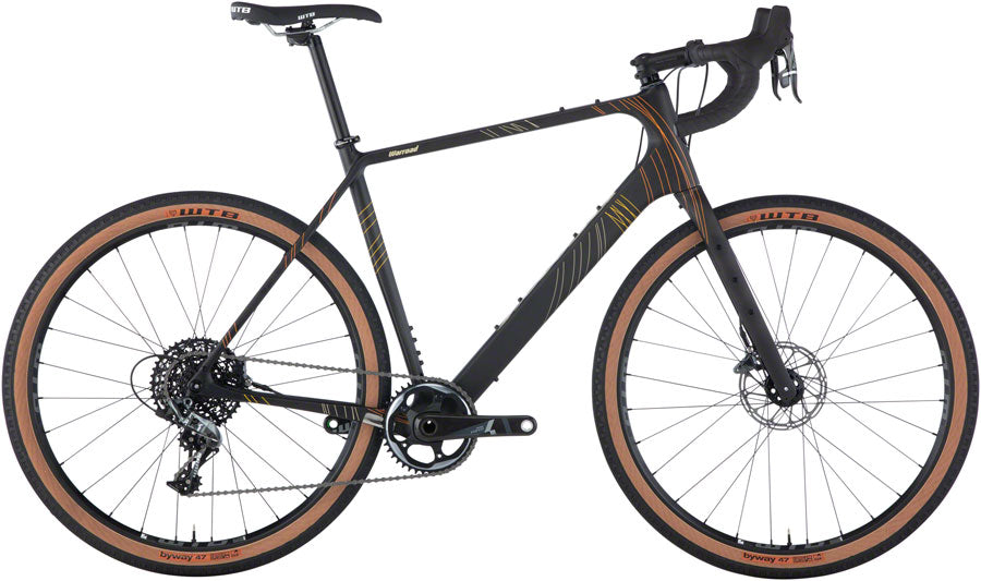 Salsa Warroad Carbon Force 1 650 Bike - Raw (650b Carbon Raw 54.5cm)