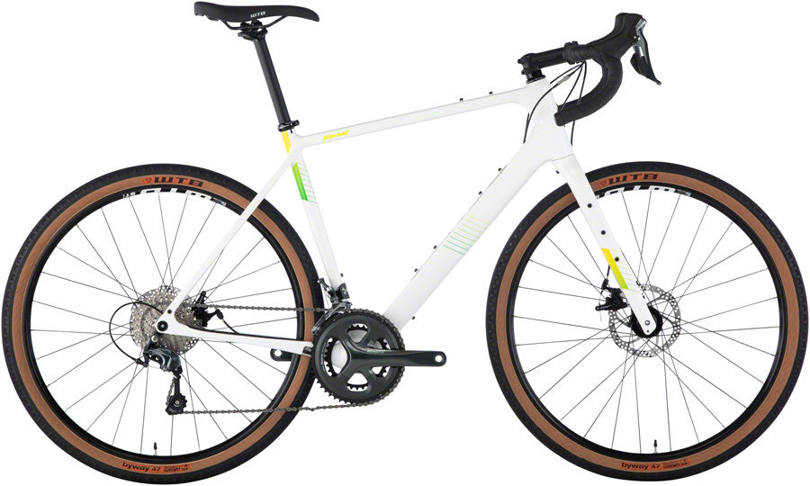 Salsa Warroad Carbon Tiagra 650 Bike - White (650b Carbon White 59cm)