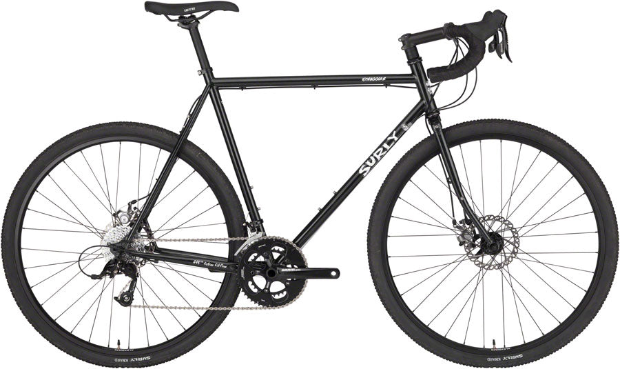 Surly Straggler Bike - Black 700 (700c Steel Black 56cm)
