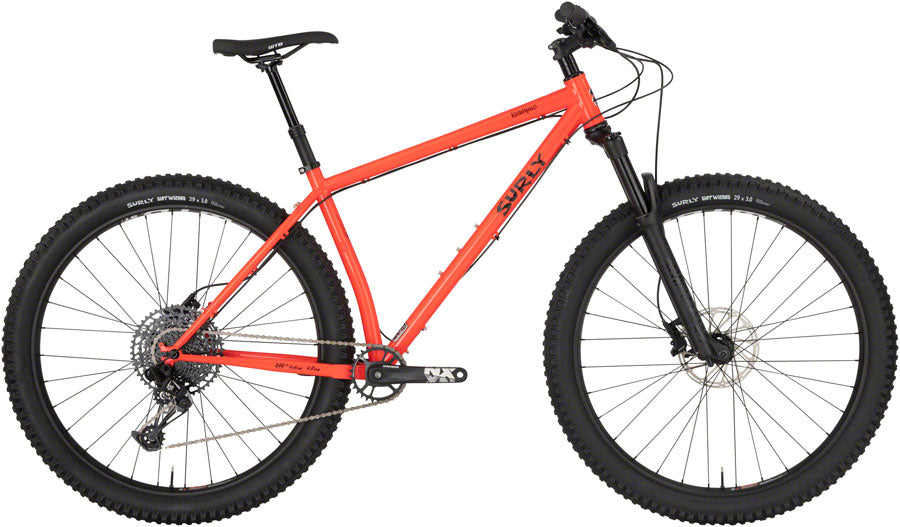Surly Krampus Front Suspension Bike - Static Sunset (29" Steel Sunset Small)