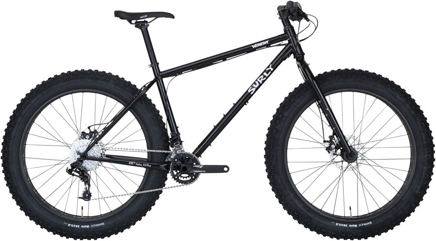 Surly Wednesday Fat Bike - Trevor's Closet Black (26" Steel Black Medium)