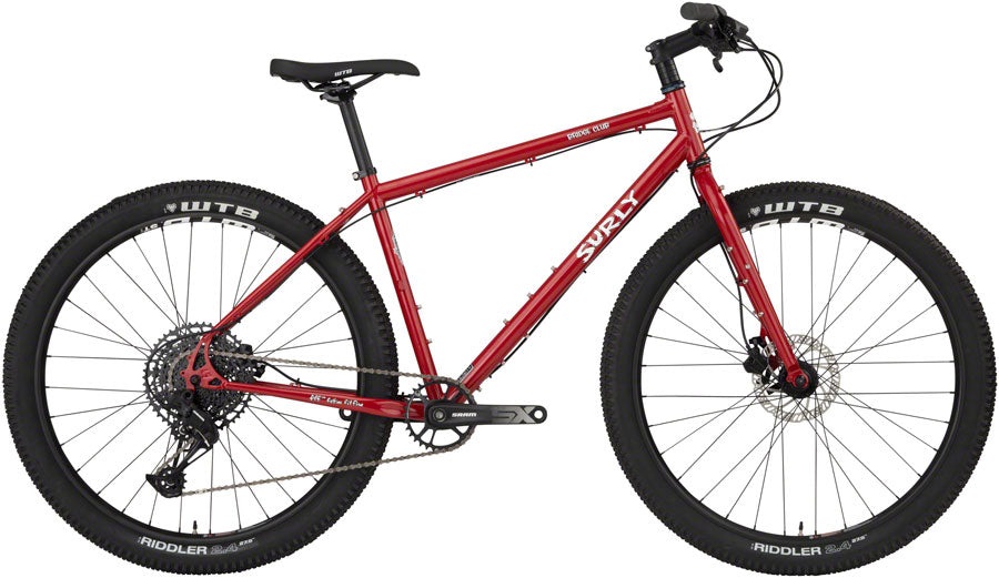 Surly Bridge Club 27.5 Bike - Grandma's Lipstick (27.5" Steel Lipstick X-Large)