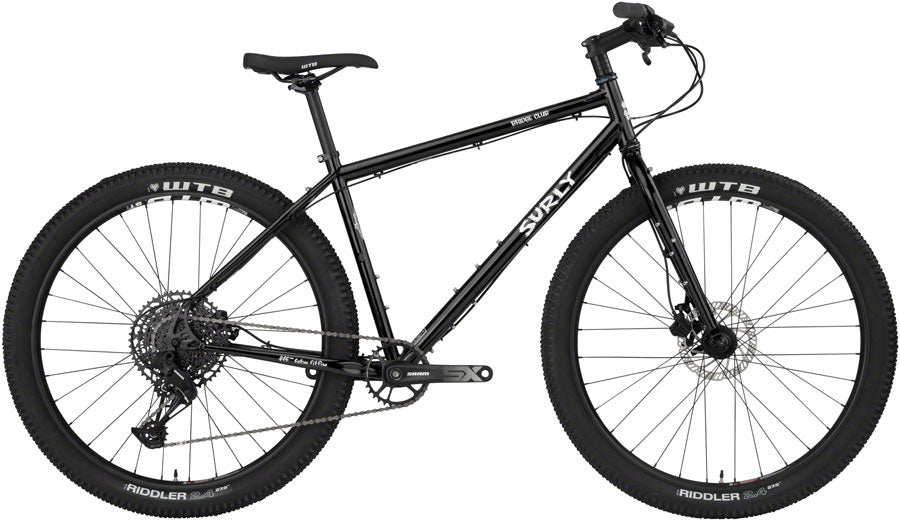Surly Bridge Club 27.5 Bike - Dark Black (27.5" Steel Black Small)