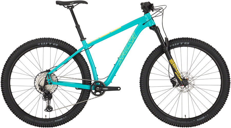 Salsa Timberjack XT 29 Bike - Teal (29" Aluminum Teal X-Small)
