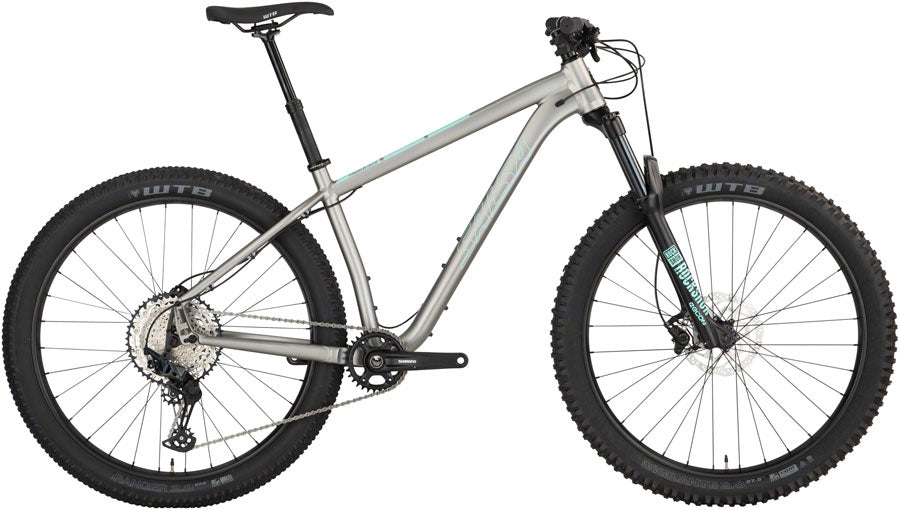 Salsa Timberjack SLX 27.5+ Bike - Silver (27.5" Aluminum Silver Medium)
