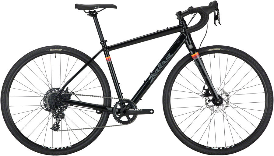 Salsa Journeyman Apex 1 700 Bike - Black (700c Aluminum Black 57cm)