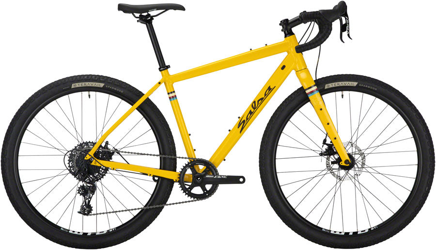 Salsa Journeyman Apex 1 650 Bike - Yellow (650b Aluminum Yellow 54cm)