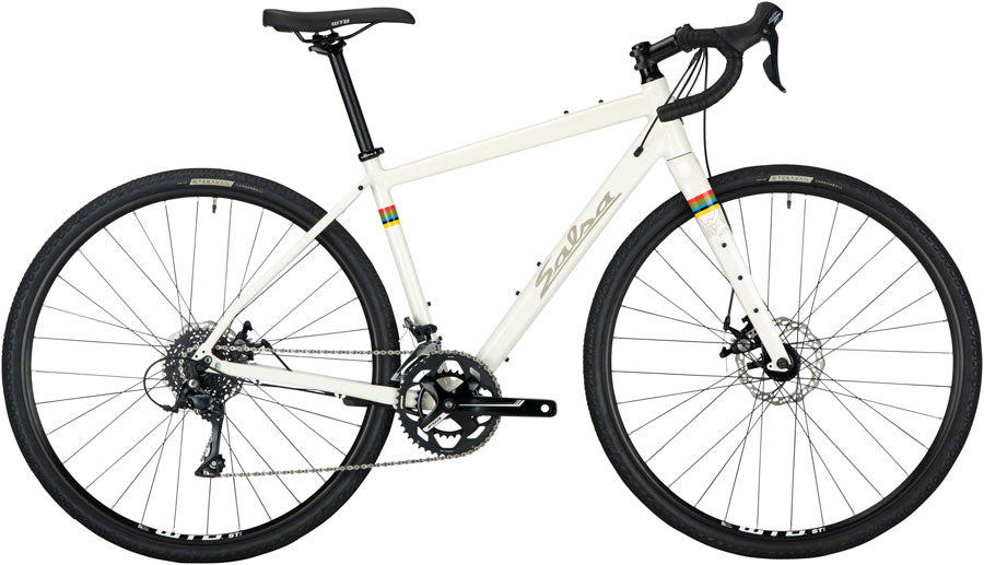 Salsa Journeyman Sora 700 Bike - Cream (700c Aluminum Cream 50cm)