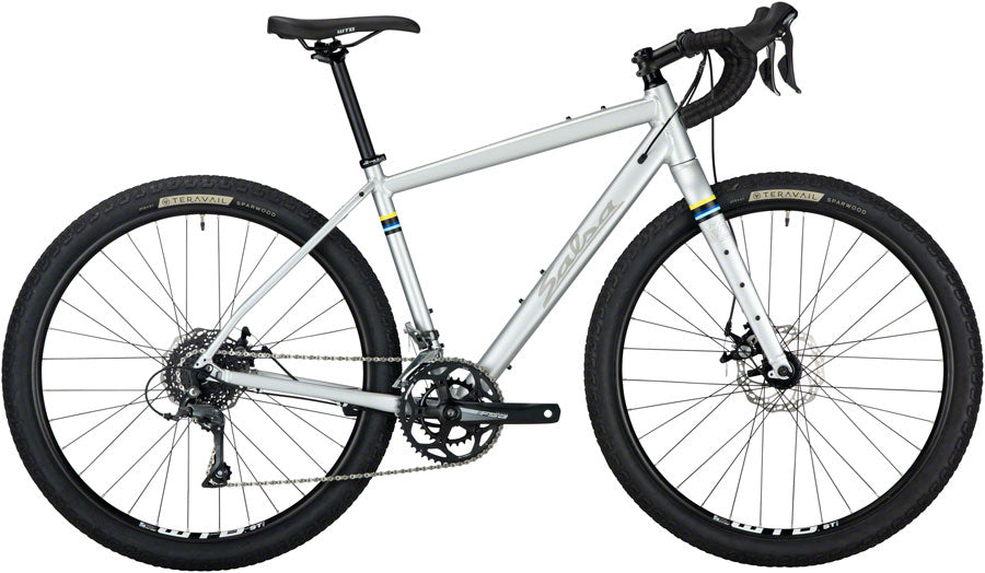 Salsa Journeyman Claris 650 Bike - Gray (650b Aluminum Gray 59.5cm)