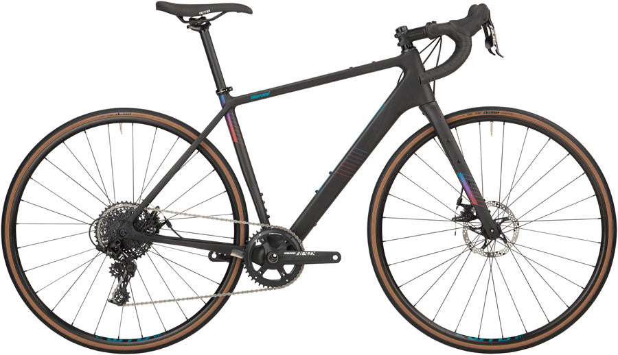 Salsa Warroad Apex 1 Bike - Raw, 700 (700c Carbon 54.5cm)