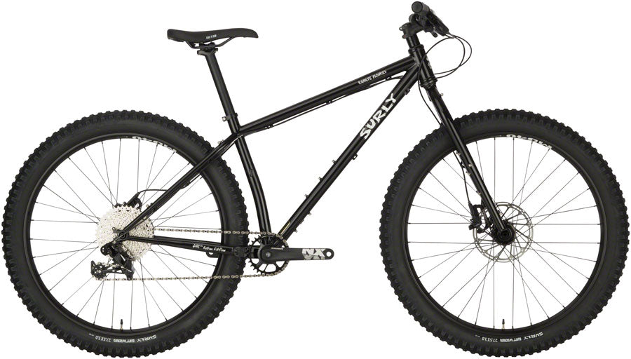 Surly Karate Monkey Bike - Hi-Viz Black (27.5" Steel Black X-Small)