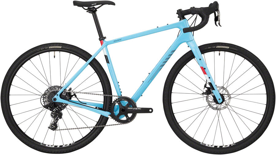 Salsa Warbird Carbon Apex 1 Bike - Light Blue (700c Carbon Blue 49cm)