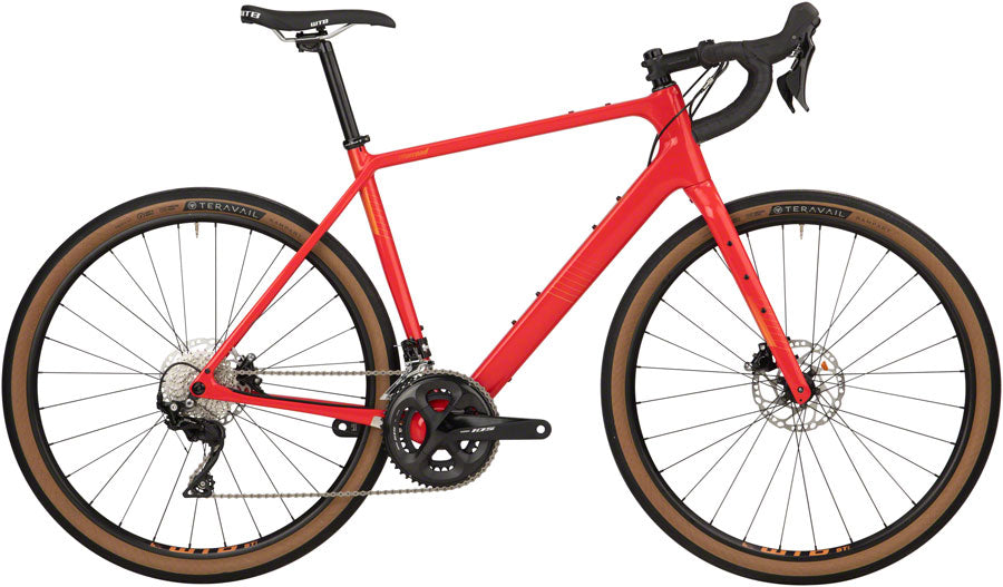 Salsa Warroad 105 Bike - Red, 650 (650b Carbon 57.5cm)