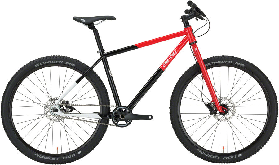 All-City Log Lady Bike (Complete Large Red/Black/White)