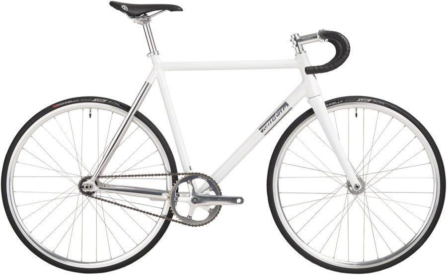 All-City Thunderdome Bike - Polished Pearl (700c Aluminum Pearl 49cm)