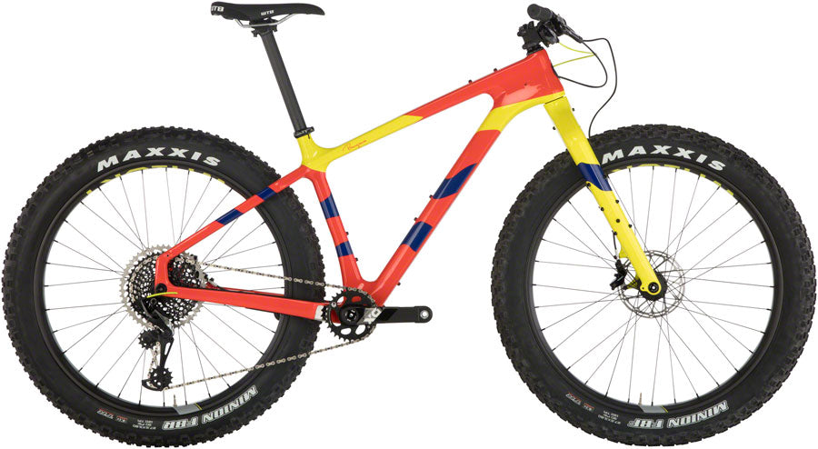 Salsa Beargrease Carbon X01 Eagle Fat Bike - Red (27.5" Carbon Red X-Small)