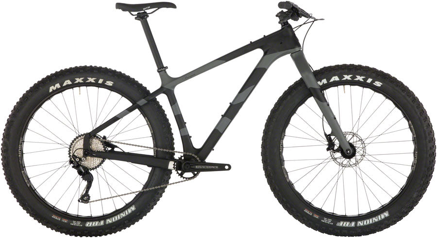 Salsa Beargrease Carbon Deore 1X Fat Bike - Black (27.5" Carbon Black Medium)