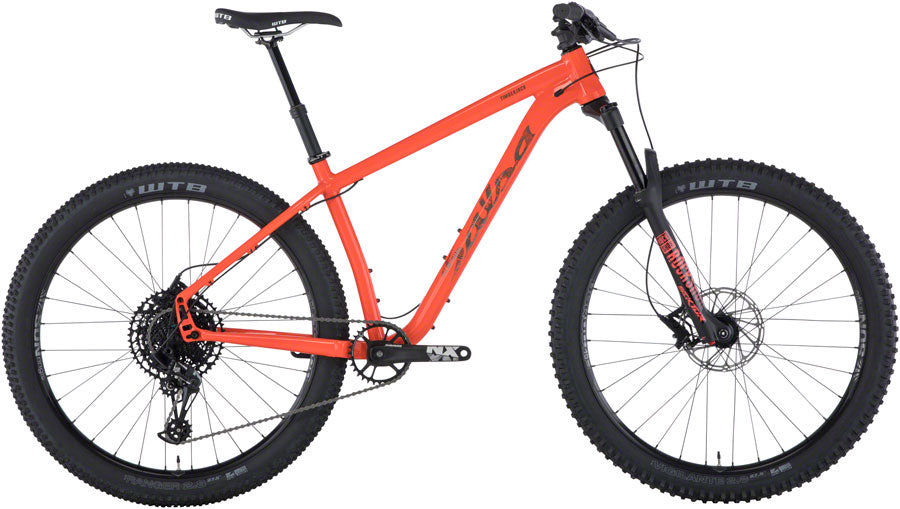 Salsa Timberjack NX Eagle 27.5+ Bike - Red/Orange (27.5" Aluminum Red/Orange Medium)
