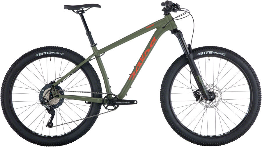 Salsa Timberjack SLX 27.5+ Bike - Dark Green (27.5" Aluminum Green X-Small)
