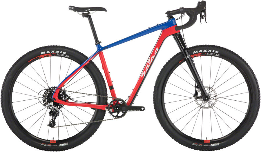 Salsa Cutthroat Rival 1 Bike - Red/Blue (29" Carbon Red/Blue Medium)