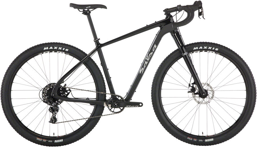 Salsa Cutthroat Apex 1 Bike - Black on Black (29" Carbon Black Large)
