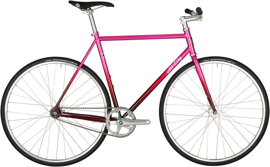 All-City Big Block Bike - Pink Fade (700c Steel Fade 58cm)