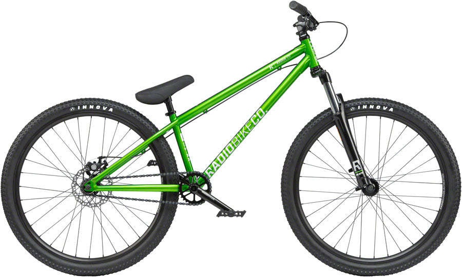 Radio Asura Bike (26" Dirt Jump - 22.7" TT Metallic Green)