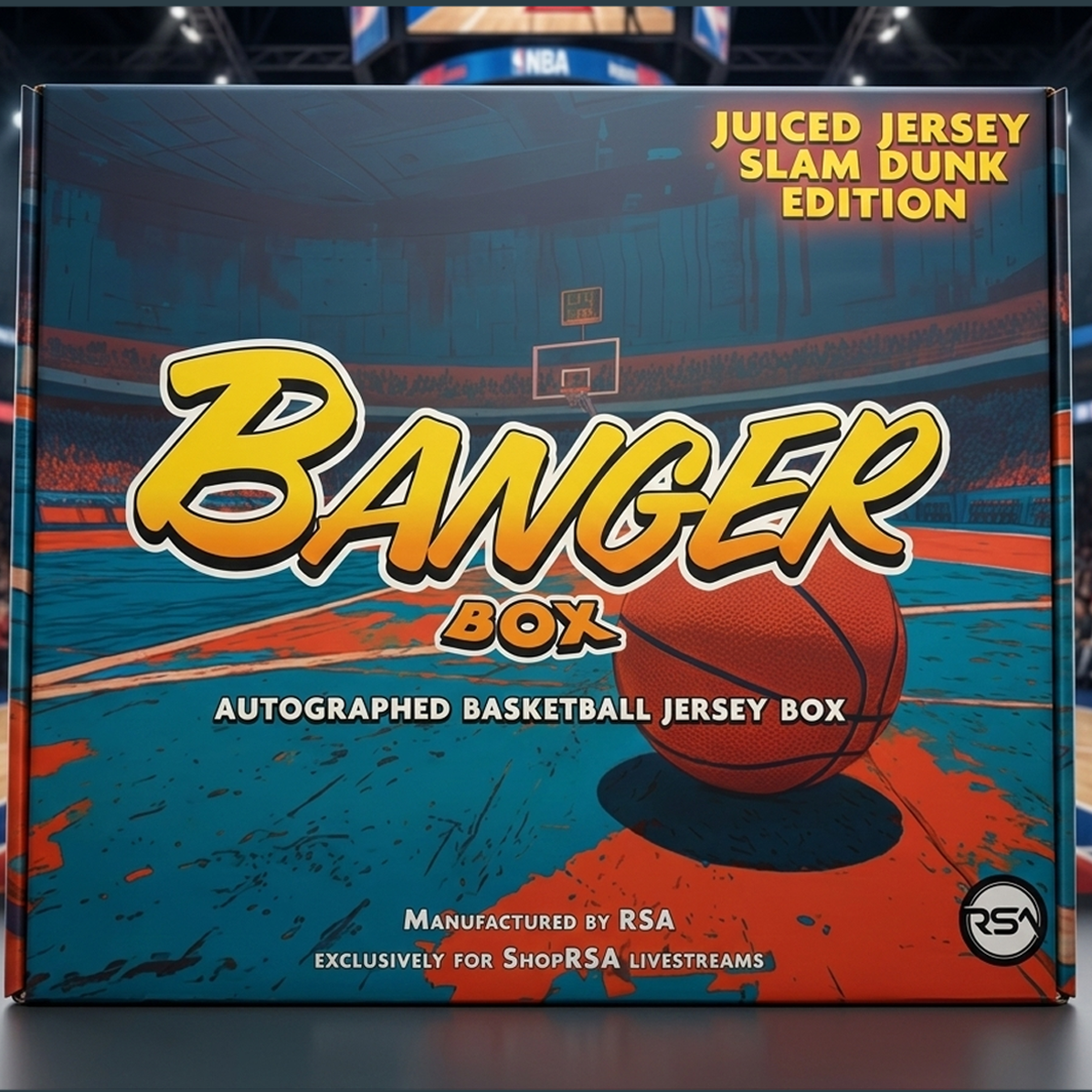 Juiced Autographed Basketball Jersey Banger Box - Series 3