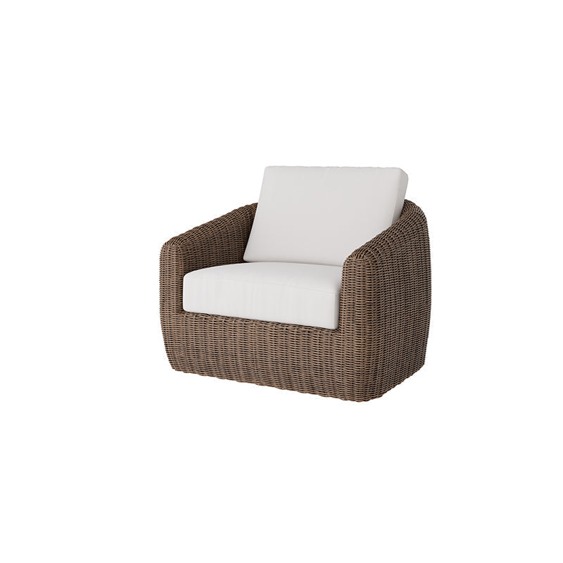 Boulevard Club Chair Outdoor Patio Aluminum Cushion Lounge Chair (Hazel / D)