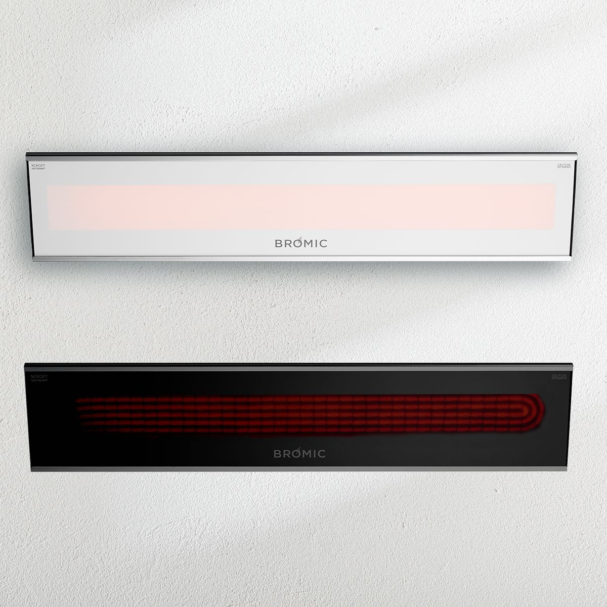 Bromic Heating Platinum Smart-Heat™ Electric Marine Heater - 3400W (Black)