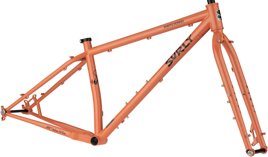 Surly Karate Monkey Frameset (Peach Salmon Sundae / Small)