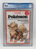 Time Magazine Special Edition: Pokemon Arcanine CGC 9.6