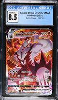 CGC (8.5) Single Strike Urshifu VMAX #168/163 - Battle Styles (#3897808002)