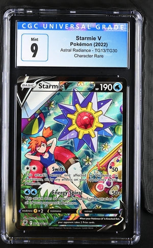 CGC (9) Starmie V #TG13/TG30 - Astral Radiance (#4077215051)