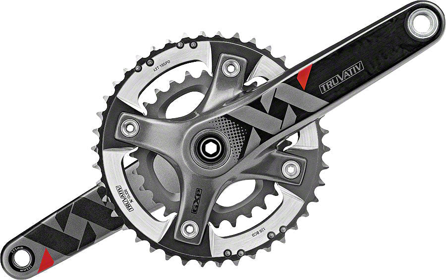 SRAM XX (SRAM/ TruVativ 170mm 26-39 GXP Crankset 156 Q-Factor Bottom Bracket Not Included)