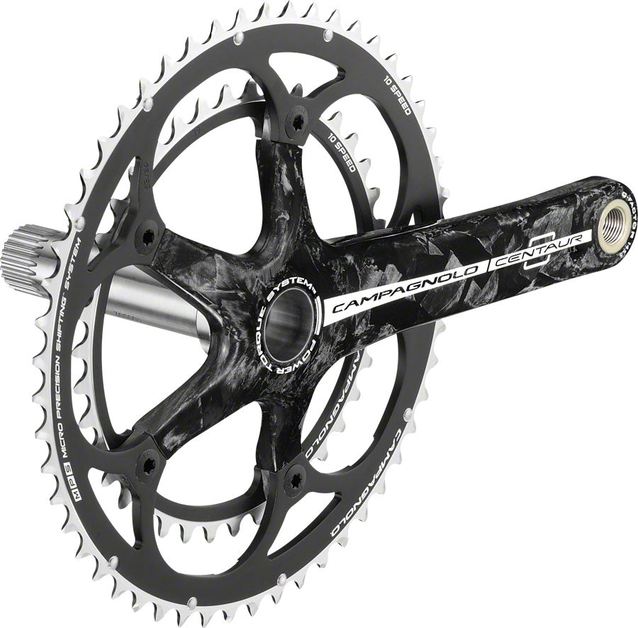 Campagnolo Centaur Carbon (Crankset 175 53-39 Power-Torque 10 Speed~ Bottom Bracket Not Included)