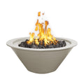 The Outdoor Plus Cazo Fire Bowl - Metal Powder Coat (30" / Match Lit Ignition / Java)